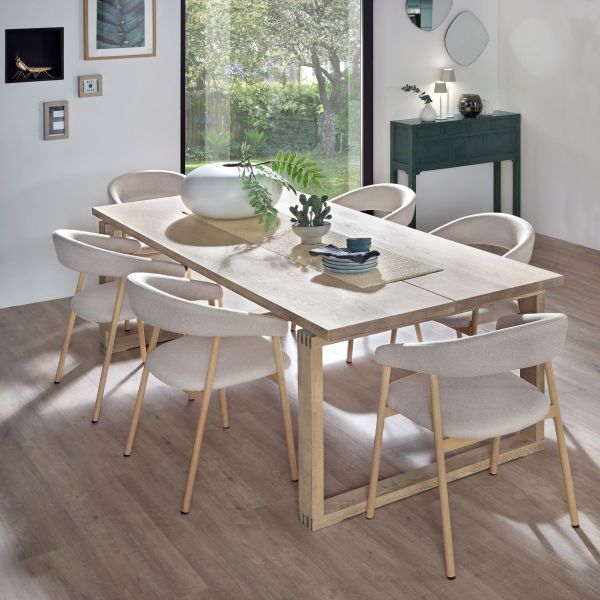 Kerin : la chaise salle à manger moderne au design intemporel
