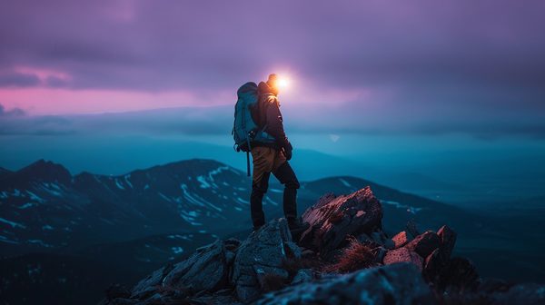 Lampe frontale rechargeable : l'allié pour vos aventures