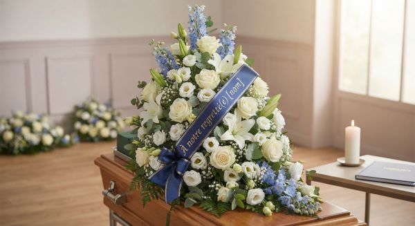 Le guide pour la livraison de raquette de fleurs de deuil
