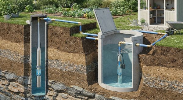 Pompe à eau immergée pour puits, citerne et forage : guide d'achat