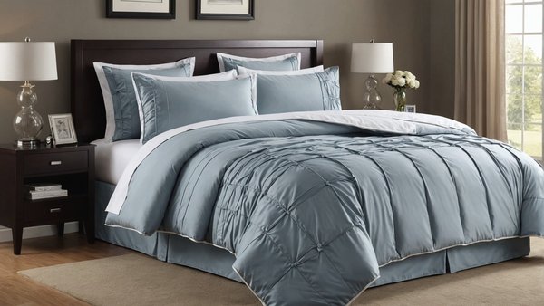 Parure de lit satin de coton : confort et élégance incomparables