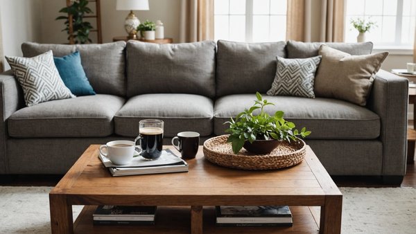 Transformez votre salon avec une table basse bois élégante